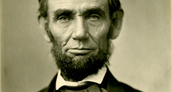 Abraham Lincoln, one of the characters of George Saunders' Lincoln in the Bardo, looking sad and withdrawn.